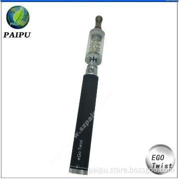 1300mah battery E vapor ego twist 3.3v~4.8v Variable voltage e smoke